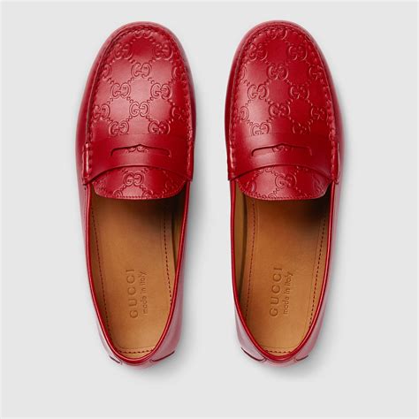 gucci red drivers|Gucci signature drivers.